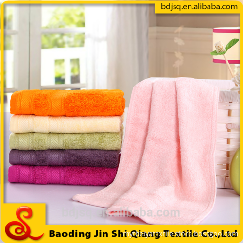 Towel manufacturer wholesale solid color baby towel child square bamboo fiber towel